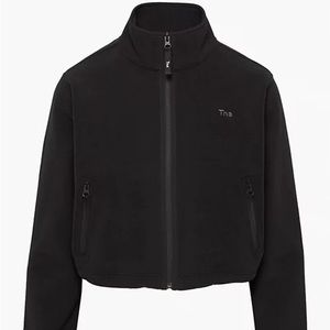 TNA - Micro-fleece cropped zip up - M